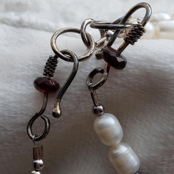 Pearl and spinel parure set...exquisite - Picture 7 of 7